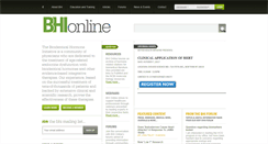 Desktop Screenshot of bioidenticalhormoneinitiative.org